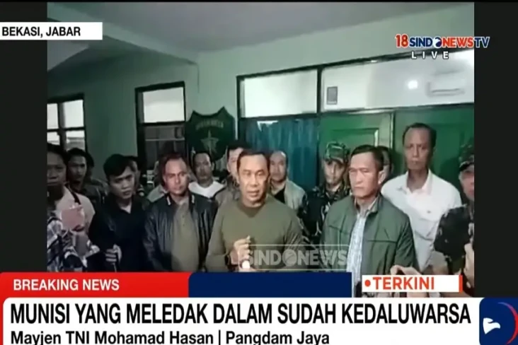 Pangdam Jaya: Ledakan...