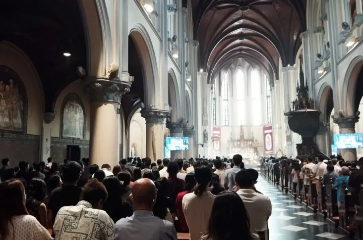 Suasana Kebaktikan Paskah...