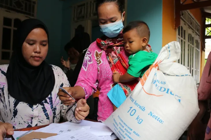 Realisasi Bantuan Beras...
