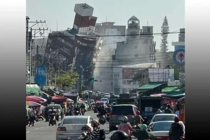 Taiwan Diguncang Gempa...