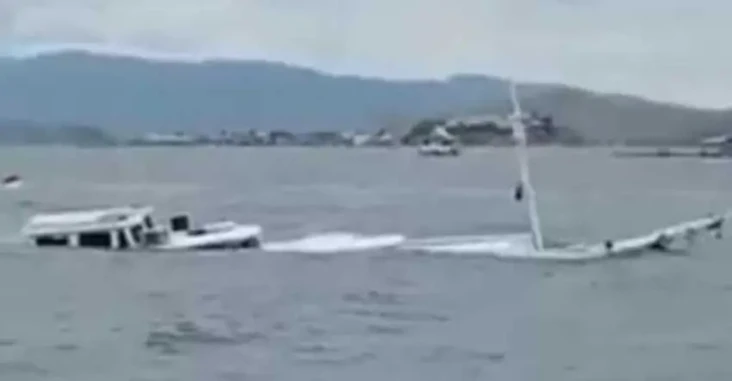 Diterpa Gelombang, Kapal...