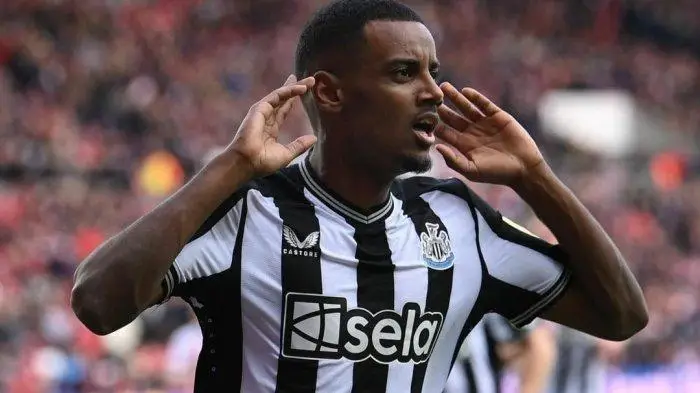 Striker Newcastle United...