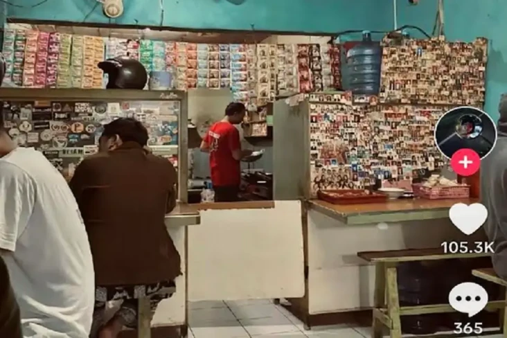 Viral! Warkop Ini Ditempelin...