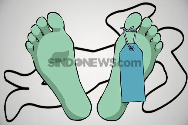 Mayat Laki-laki Membusuk...