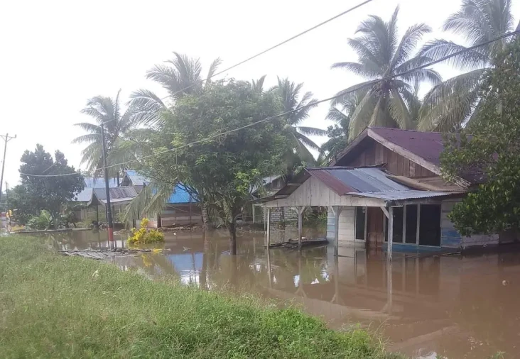 Hujan Lebat, 606 Rumah...