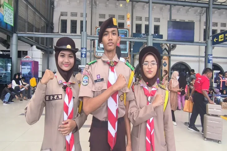 Kesigapan Anggota Pramuka...