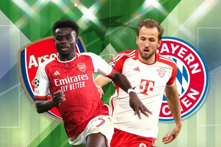 Jadwal Arsenal vs Bayern...