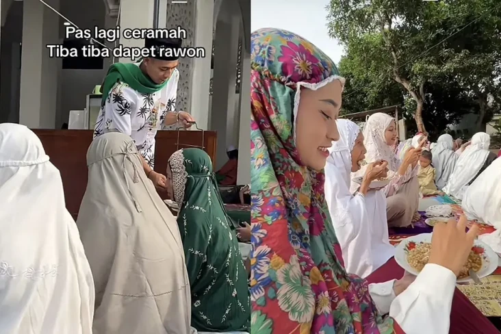 Viral! Jamaah Salat...