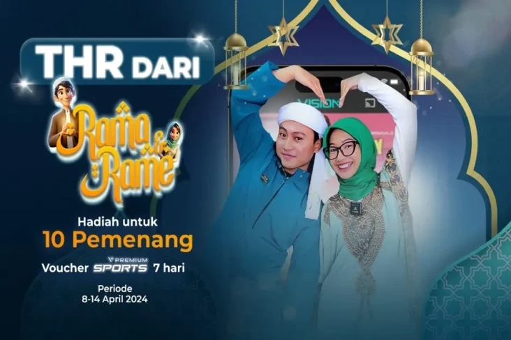 Vision+ Bagi-bagi THR:...