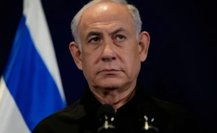PM Israel Netanyahu...