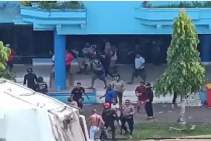 Mencekam! Anggota Pomal...