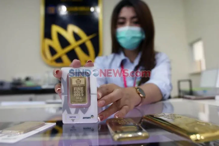 Harga Emas Antam Hari...