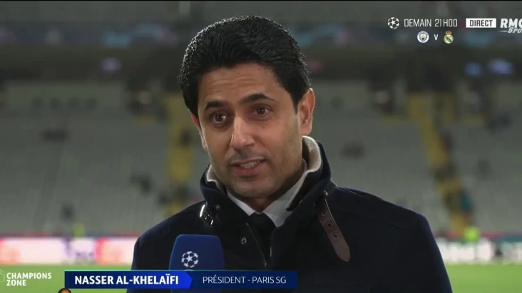 Nasser Al-Khelaifi Rayakan...