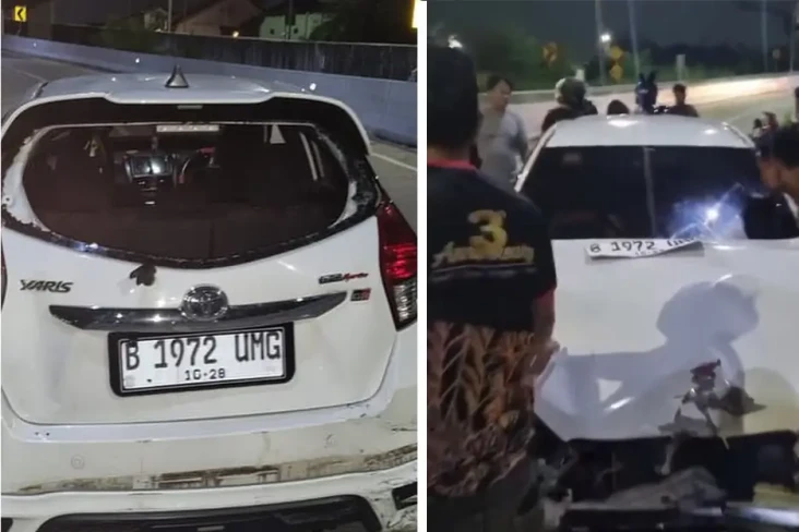 Viral Pengemudi Mobil...