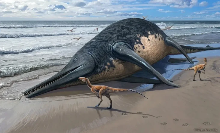 Ichthyosaurus Berusia...