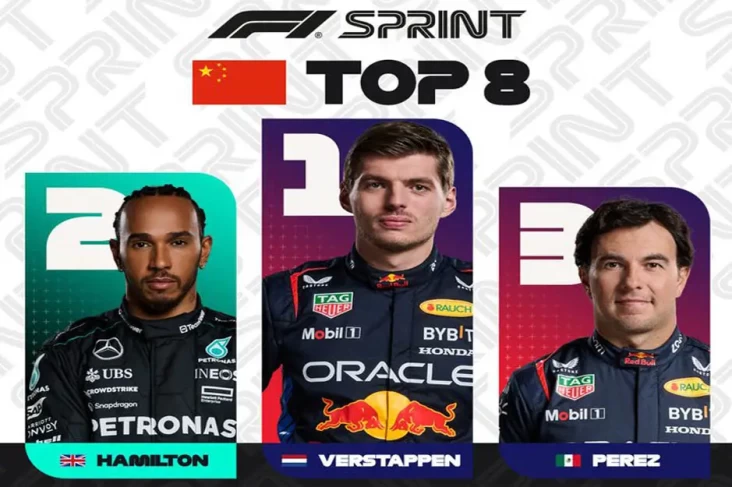 Hasil Sprint F1 GP China...