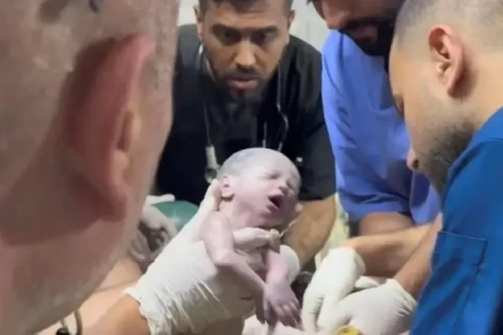 Bayi Palestina Ini Berhasil...
