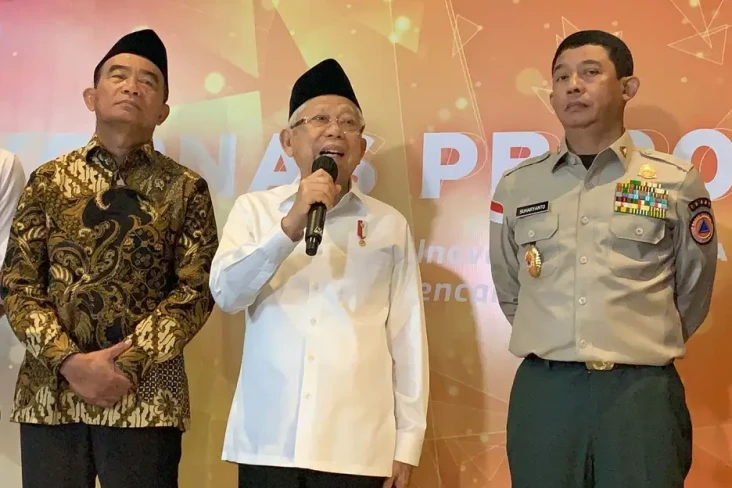 Wapres Maruf Amin Tak...