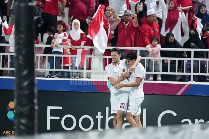 Sejarah! Timnas Indonesia...