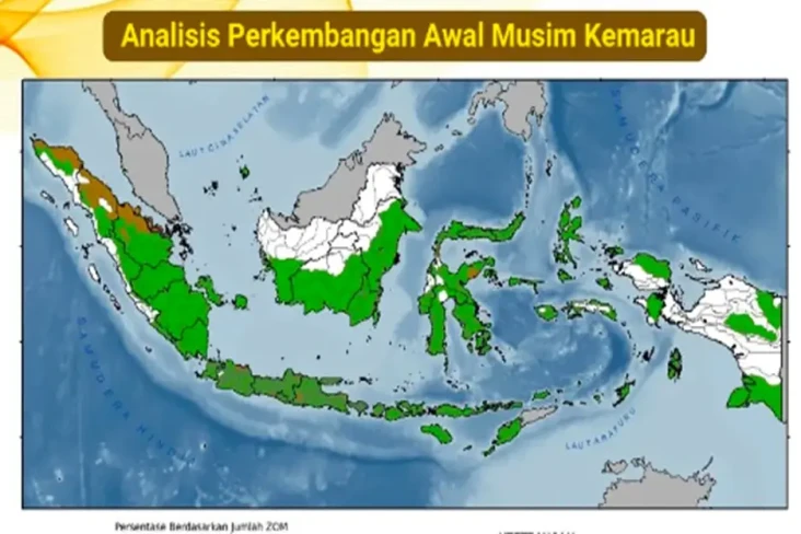 BMKG Sebut Baru 8% Wilayah...