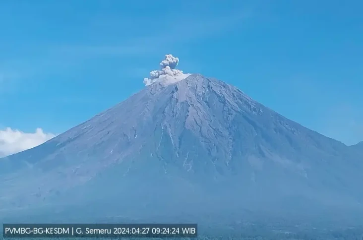 Gunung Semeru Erupsi,...