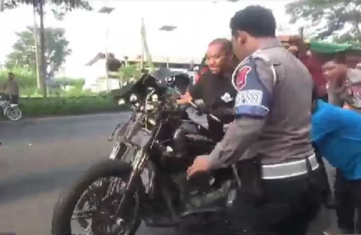 Rombongan Moge Harley...