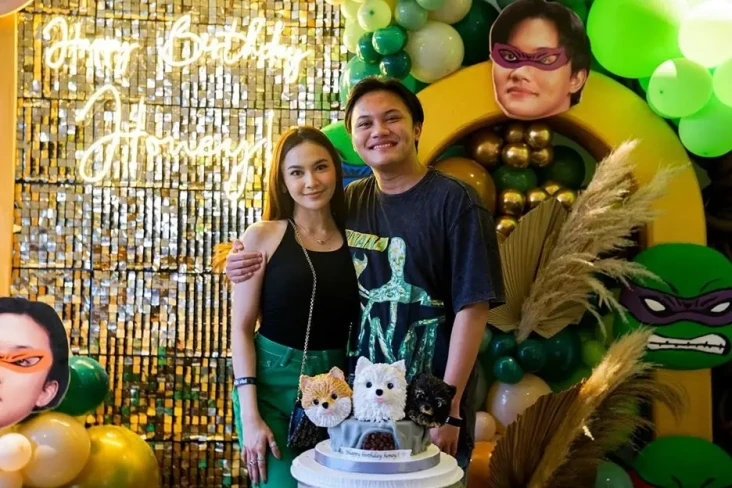Mahalini dan Rizky Febian...