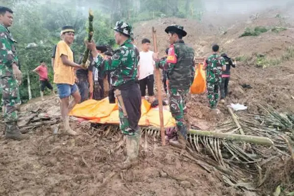 Bencana Tanah Longsor...