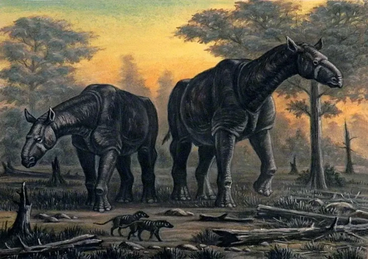 Paraceratherium Mamalia...