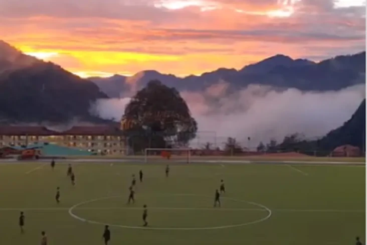 Viral! Lapangan Bola...
