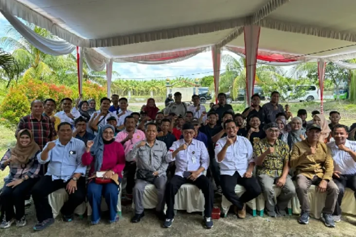 Lahan Rawa di Banyuasin...