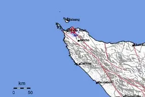 Gempa Banda Aceh M3,4...