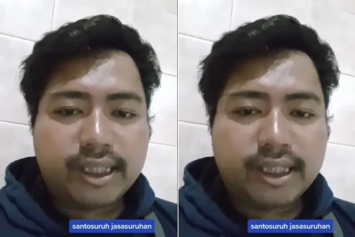 Viral Santo Suruh Pria...
