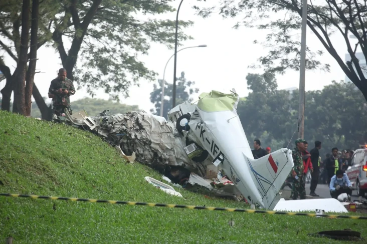 Penampakan Pesawat Latih...
