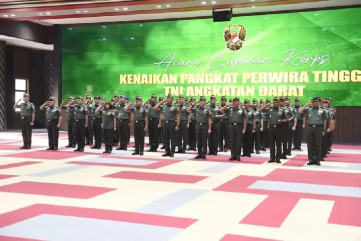 Daftar 45 Jenderal TNI...