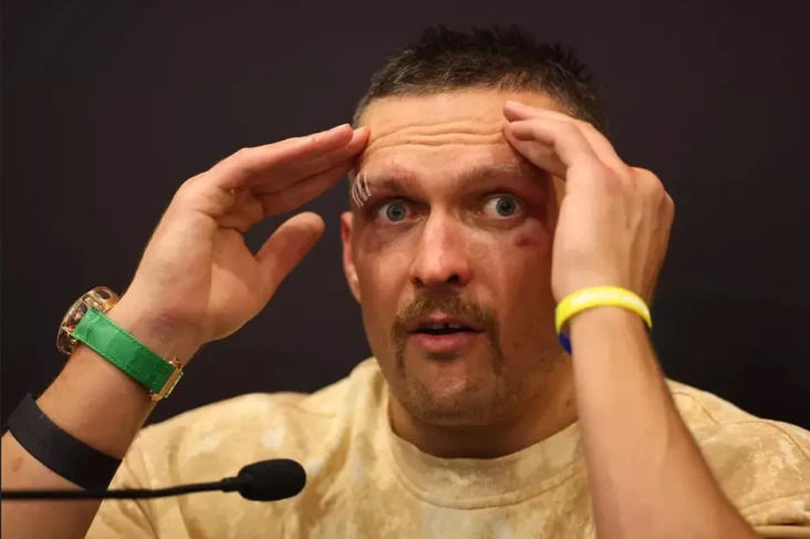 Oleksandr Usyk Cedera...