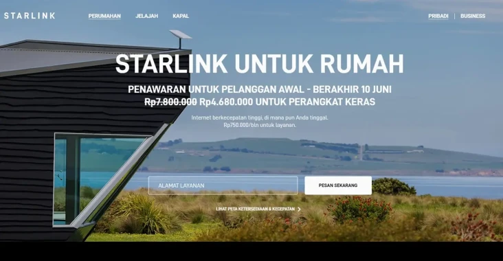 Starlink Baru Beroperasi...