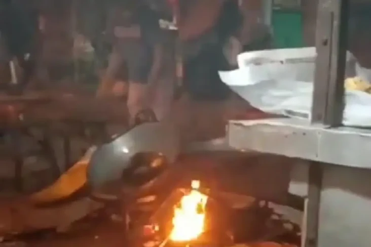 Tragis! Balita Ketumpahan...