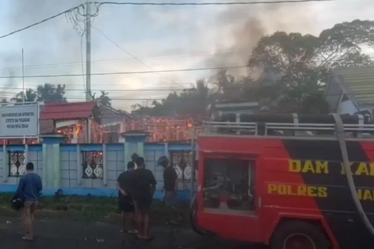 Kebakaran di Nabire,...
