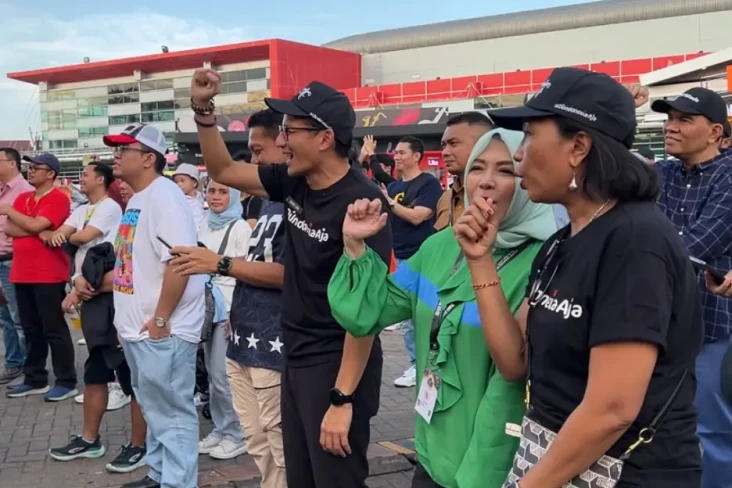 Sandiaga Uno Seru-seruan...