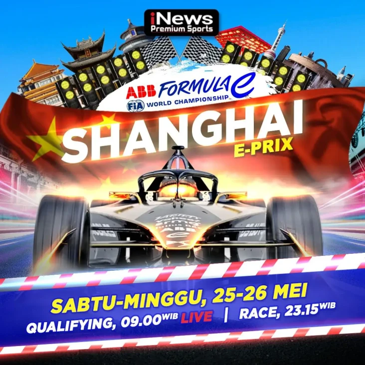 Saksikan Formula E-Prix...