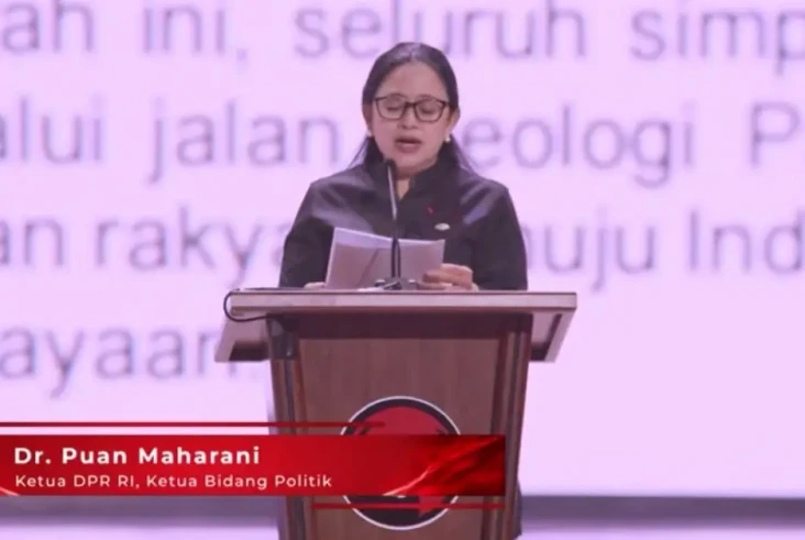 Puan Menangis saat Bacakan...