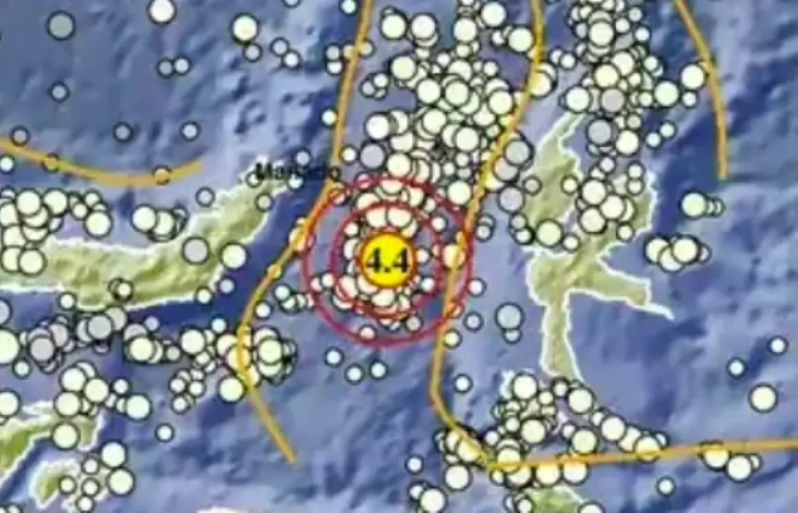 Gempa M4,4 Guncang Ternate...