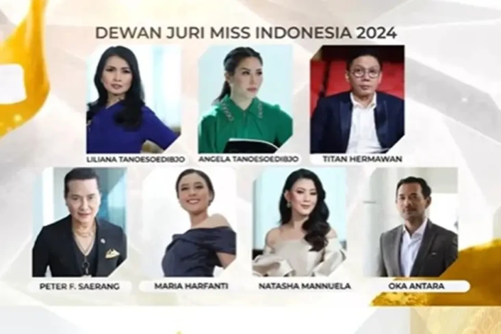 Deretan Juri Miss Indonesia...