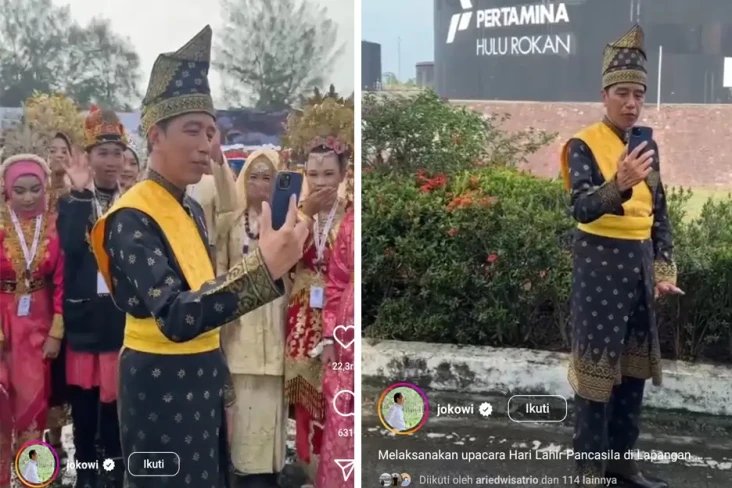 Jokowi Nge-vlog Pakai...
