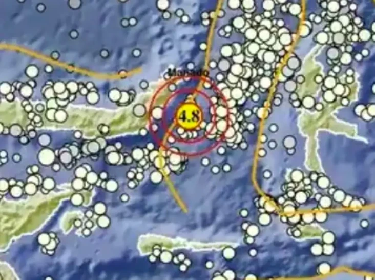Gempa M4,8 Guncang Ratahan...