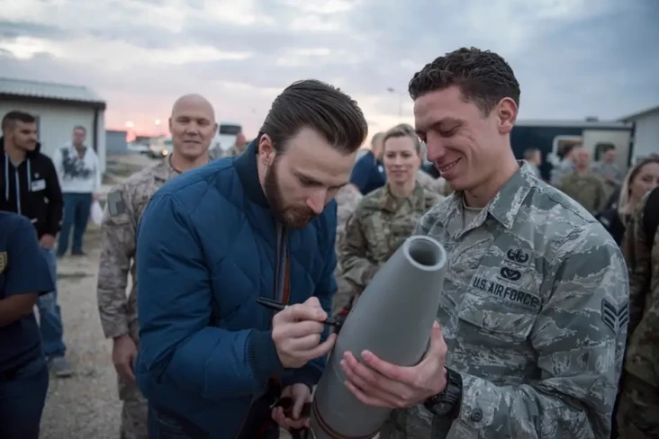 Viral Foto Chris Evans...