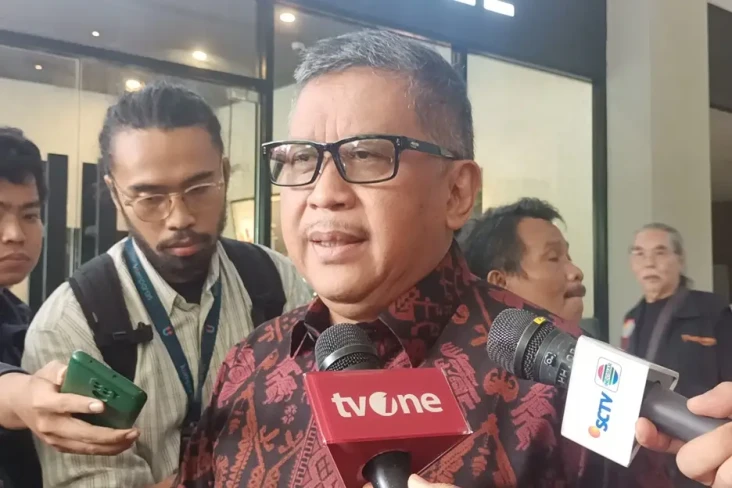 Sekjen PDIP Hasto Kristiyanto...