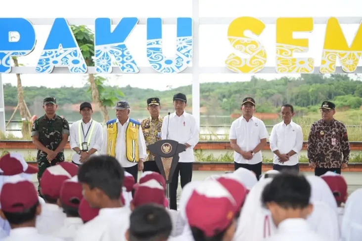 Diresmikan Jokowi, Bendungan...