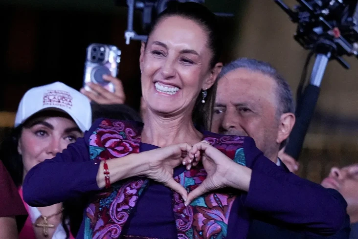 Sheinbaum Jadi Presiden...